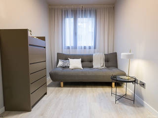 APARTAMENTO POBLENOU , Pia Estudi Pia Estudi Scandinavian style bedroom