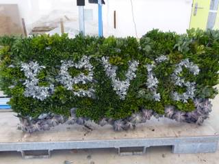 Végétaux naturels – Mur végétal événementiel / logo végétal événementiel, Vertical Flore Vertical Flore Giardino tropicale