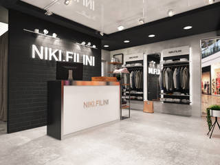 Дизайн проект магазина молодежной одежды Niki Filini, Лето Дизайн Лето Дизайн Офіси та магазини