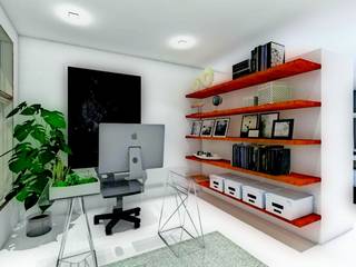 CASA GMATA, WIGO ARQUITECTURA WIGO ARQUITECTURA Study/office Ceramic