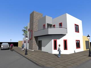 Vivienda BF, MRArquitectura MRArquitectura Minimalist Evler