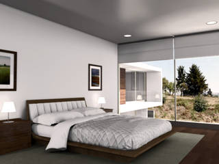 Casa FS, Bloque Arquitectónico Bloque Arquitectónico Modern style bedroom