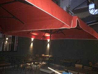 MÜŞTERİ ŞEMSİYESİ, Akaydın şemsiye Akaydın şemsiye Modern Garden Aluminium/Zinc Red