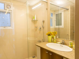 3 BHK apartment - RMZ Galleria, Bengaluru, KRIYA LIVING KRIYA LIVING Modern bathroom