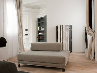 Casa Moncada Barcelona, jorge rangel interiors jorge rangel interiors モダンデザインの リビング