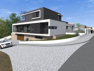 Moradia MPM, Arquihom, Lda Arquihom, Lda Modern houses