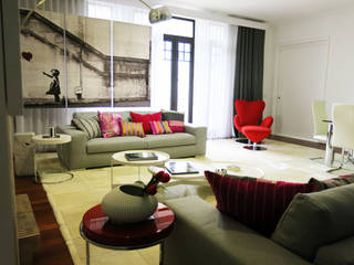 Apartamento Castilho, FEMMA Interior Design FEMMA Interior Design Modern living room