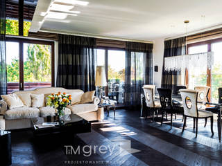 Glamur Apartment 110m after re arrangement., TiM Grey Interior Design TiM Grey Interior Design