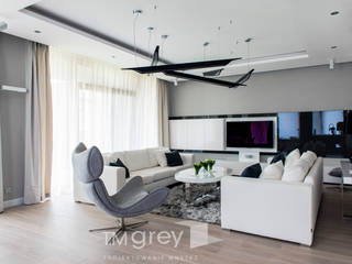 137m2 of Modern Design, TiM Grey Interior Design TiM Grey Interior Design غرفة المعيشة