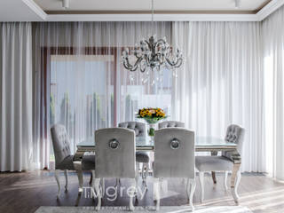 Classic Wilanow - Warsaw, TiM Grey Interior Design TiM Grey Interior Design Klasik Yemek Odası