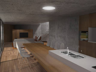 VIVIENDA UNIFAMILIAR EN VILLA WARCALDE, CCMP Arquitectura CCMP Arquitectura Casas de estilo minimalista