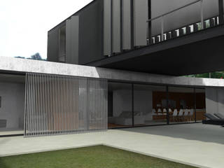 VIVIENDA UNIFAMILIAR EN VILLA WARCALDE, CCMP Arquitectura CCMP Arquitectura Casas minimalistas
