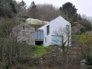 Casa X2. Pontevedra, Estudio MMASA Estudio MMASA Casas modernas Concreto