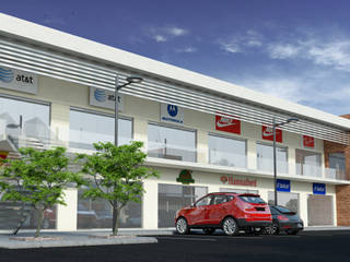 PLAZA BPG, Acrópolis Arquitectura Acrópolis Arquitectura Gewerbeflächen