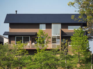 HOUSE O, 柳瀬真澄建築設計工房 Masumi Yanase Architect Office 柳瀬真澄建築設計工房 Masumi Yanase Architect Office Casas modernas