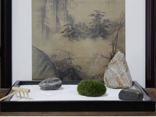 Zen sand table, mochi mochi