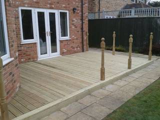 Home Decking , N J Pacey Landscaping N J Pacey Landscaping Jardins clássicos