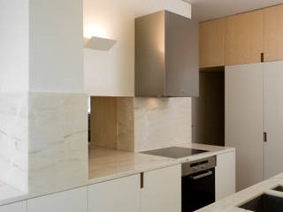 Remodelação de Apartamento na Alameda Eça de Queirós, ABPROJECTOS ABPROJECTOS Cocinas de estilo minimalista