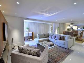 APARTAMENTO MRM, Tweedie+Pasquali Tweedie+Pasquali Classic style living room