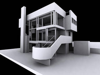 Smith House Model - Richard Meyer, Paolo Baldassarre Architetto Paolo Baldassarre Architetto