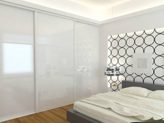 Sliding doors, Bravo London Ltd Bravo London Ltd ห้องนอน