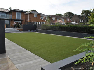 Garden and landscaping in Cheshire, Oxbow GLD Oxbow GLD Giardino moderno