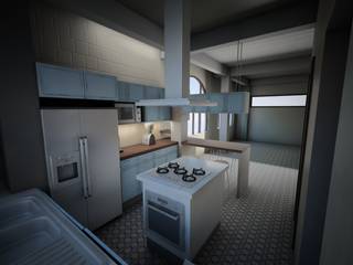 CASA ALBARRAN, ARQUITECTURA SOSTENIBLE ARQUITECTURA SOSTENIBLE Kitchen