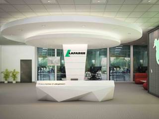 Lafarge Showroom, Iraq, Schaffen Amenities Private Limited Schaffen Amenities Private Limited Commercial spaces