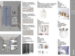 Low cost budget per una piccola casa accogliente, Paola Scuteri Paola Scuteri Modern Bathroom