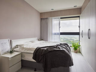 K-HOUSE, 思維空間設計 思維空間設計 Minimalist bedroom