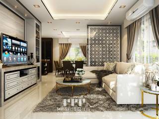 โครงการ เศรษฐสิริ ปิ่นเกล้า – กาญจนาฯ ตกแต่งด้วยงานสไตล์ Modern Luxury, MT STUDIO 05 CO.,LTD. MT STUDIO 05 CO.,LTD.