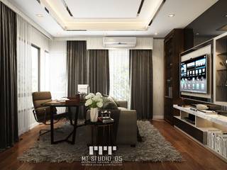 โครงการ เศรษฐสิริ ปิ่นเกล้า – กาญจนาฯ ตกแต่งด้วยงานสไตล์ Modern Luxury, MT STUDIO 05 CO.,LTD. MT STUDIO 05 CO.,LTD.