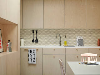 No. 49, 31/44 Architects 31/44 Architects Modern Kitchen kitchen,modern,worktops,new build,self build