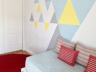 El dormitorio de J., Noelia Villalba Interiorista Noelia Villalba Interiorista Scandinavian style nursery/kids room
