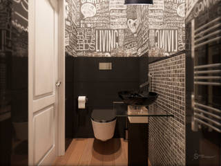 Bathroom Anastasia Yakovleva design studio Industrial style bathroom