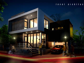 บ้านพักอาศัย 2 ชั้น ตลิ่งชัน, LEVEL ARCHITECT LEVEL ARCHITECT Modern home