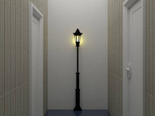 Interni, Studio Romeo Architetti Studio Romeo Architetti Modern corridor, hallway & stairs