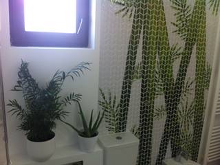 BAGNO GREEN, GEMANCO DESIGN SRL GEMANCO DESIGN SRL Baños de estilo tropical Azulejos