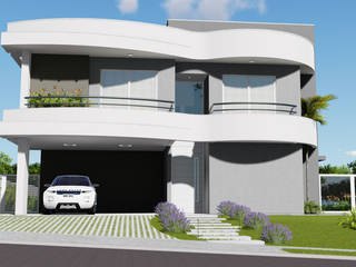 Projeto Arquitetura Residencial ST19, arquiteto bignotto arquiteto bignotto Casas modernas