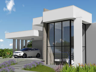 Projeto Arquitetura Residencial FL13, arquiteto bignotto arquiteto bignotto Casas modernas