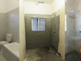 Project Oranjezicht, Trait Decor Trait Decor Casas de banho modernas Madeira maciça Preto