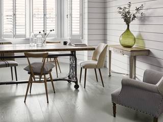 Dusk, New England and White Brushed Engineered Wood Flooring, The Natural Wood Floor Company The Natural Wood Floor Company Walls Engineered Wood Grey