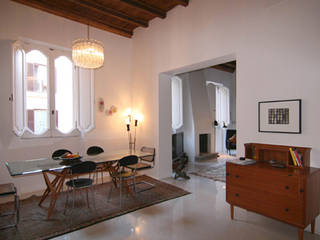 CASA FS+DDD, Laura Pistoia architetto Laura Pistoia architetto Dining room