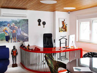 ACUN MEDYA OFİS UYGULAMALARI, emre mobilya emre mobilya Espaços comerciais Madeira maciça Multi colorido