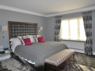 Chesterfield Road, fleur ward interior design fleur ward interior design Modern Bedroom