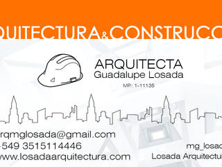 DISEÑO DE VIVIENDAS, LOSADA ARQUITECTURA LOSADA ARQUITECTURA Дома в стиле модерн Бетон