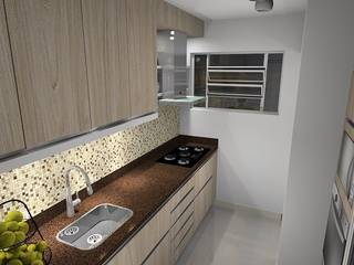 Cozinha, Danielle Barbosa DECOR|DESIGN Danielle Barbosa DECOR|DESIGN Modern style kitchen
