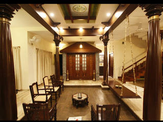 Srinivas house in Bangalore , montimers montimers 클래식스타일 온실