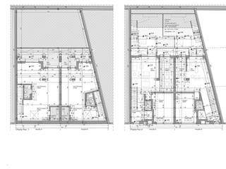 Projecto de construção de moradia multifamiliar de 2 fogos T5 , offon arquitectos offon arquitectos