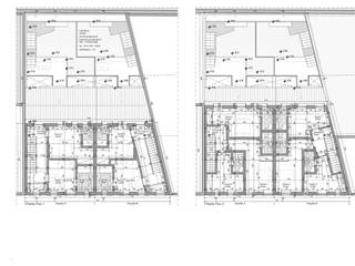 Projecto de construção de moradia multifamiliar de 2 fogos T5 , offon arquitectos offon arquitectos